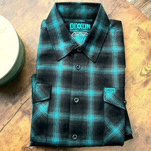DIXXON Limited Edition The Diamond Flannel Mens Size L